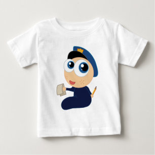 Zukünftiges Polizei-Offizier-Kleinkind scherzt T - Baby T-shirt