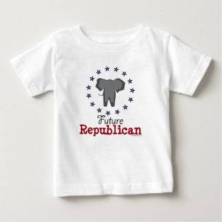 Zukünftiges republikanisches Elefant-Baby-T-Shirt Baby T-shirt