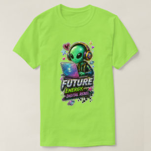 Zukunftsenergie ⚡ Cyber-Rebell  T-Shirt