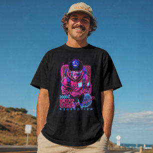 Zukunftsgeneration – Neon Cyberpunk Streetwear T-Shirt