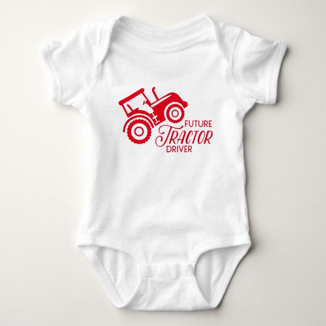Zukunftslenker Baby Strampler (Vorderseite)