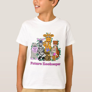 Zukunftsmädchen als Tierpflegerin T-Shirt