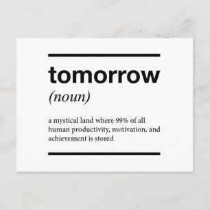 Zukunftsorientiertes Design Postkarte