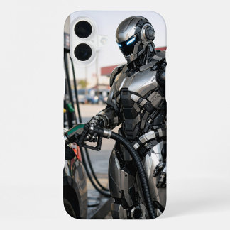 Zukunftstankstelle iPhone 16 plus hülle