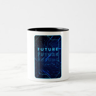 Zukunftstassen Zweifarbige Tasse