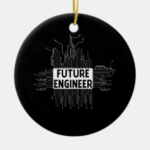 Zukunftstechnik für Elektrotechnik Keramik Ornament
