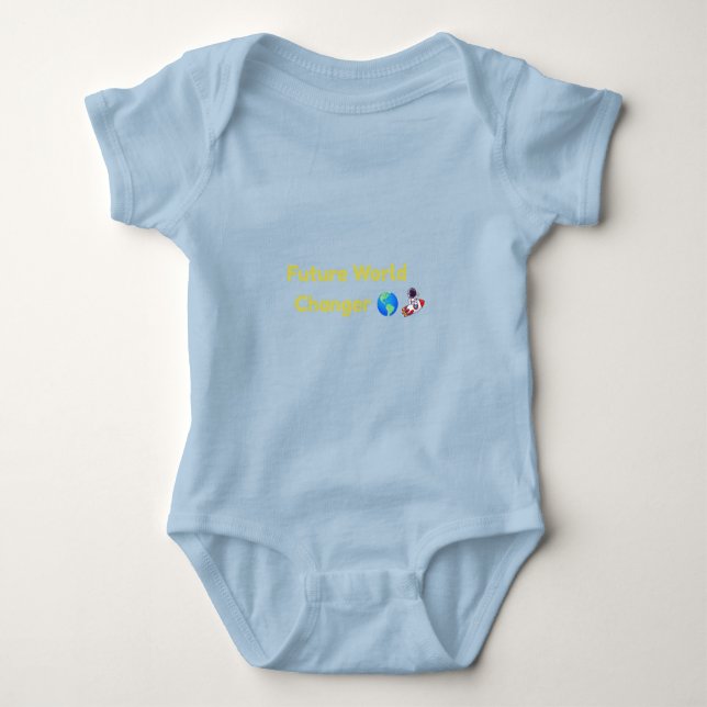 Zukunftsveränderer Baby Onesie Strampler (Vorderseite)