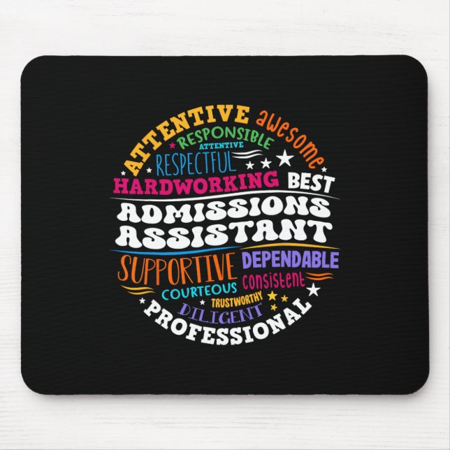 Zulassungen Istant Squad Life Lehrer Anerkennung  Mousepad (Vorne)