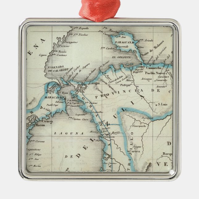 Zulia Silbernes Ornament (Vorne)