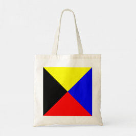 Zulu ICS Seesignalflagge Tragetasche