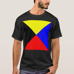 Zulu Internationale maritime Signalflagge T-Shirt