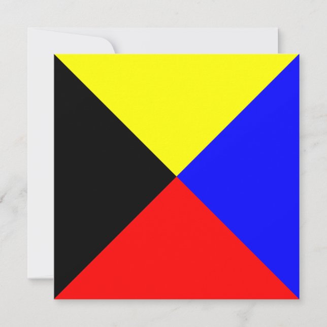 Zulu Letter Z (Vorderseite)