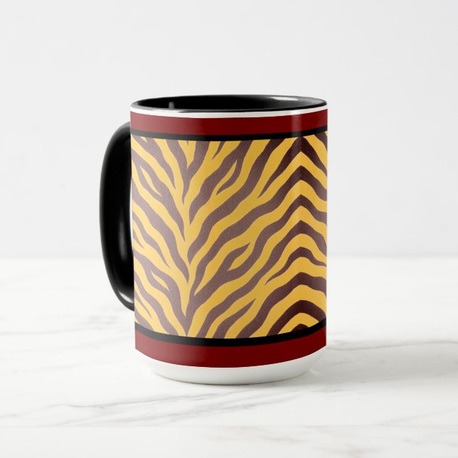"ZULU-PRINT" - 15 OZ. KAFFEETASSE (Vorderseite Links)
