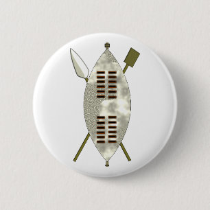 Zulu Schild buckler Button