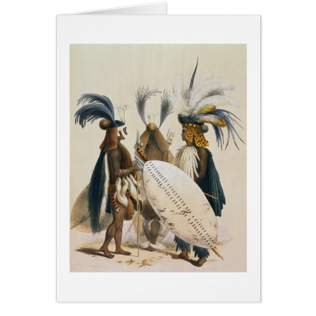 Zulu-Soldaten von König Pandas Army, überziehen 20 (Vorne)