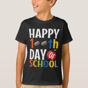 Zum 100. Schulhockeylehrer-Student T-Shirt