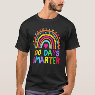 Zum 100. Schullehrertag Regenbogen 100 Tage T-Shirt