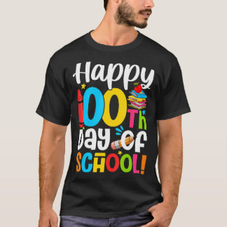 Zum 100. Schultag 100 Tage Lehrer und Lehrer T-Shirt