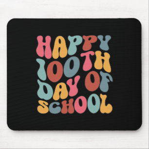 Zum 100. Schultag Retro 100 Tage Lehrer B Mousepad