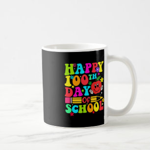 Zum 100. Schultag Retro 100 Tage Lehrer S Kaffeetasse