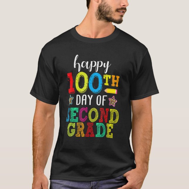 Zum 100. Tag des 2. T-Shirt (Vorderseite)