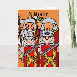 Zum 10. Geburtstag von Caesar und seiner Legion Karte