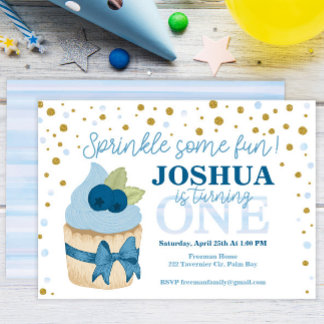 Zum 1. Geburtstag ein bisschen Spaß machen Mitteilungskarte