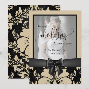 Zum 25. Geburtstag des Fotos Einladung