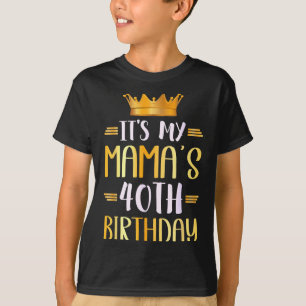 Zum 40. Geburtstag meiner Mama Glückliches 40. Leb T-Shirt
