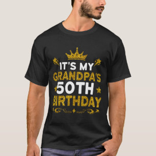 Zum 50. Geburtstag meines Opas Herzlichen Glückwun T-Shirt