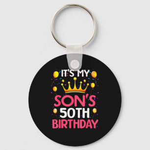 Zum 50. Geburtstag meines Sohnes Herzlichen Glückw Schlüsselanhänger