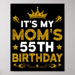 Zum 55. Geburtstag meiner Mutter Alles Gute zum Ge Poster