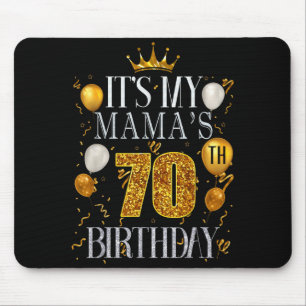 Zum 70. Geburtstag meiner Mama Herzlichen Glückwun Mousepad