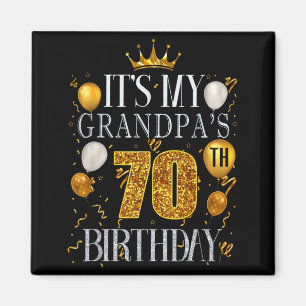 Zum 70. Geburtstag meines Opas Herzlichen Glückwun Magnet