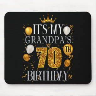Zum 70. Geburtstag meines Opas Herzlichen Glückwun Mousepad