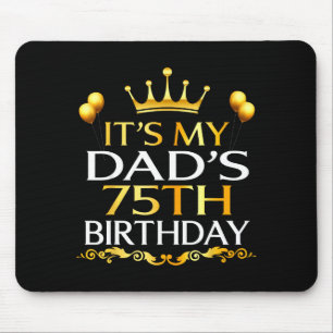 Zum 75. Geburtstag meines Vaters Herzlichen Glückw Mousepad