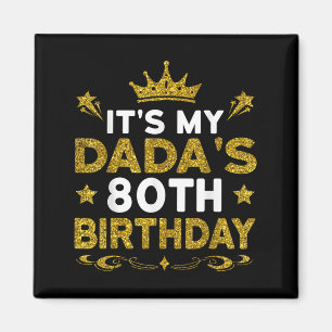 Zum 80. Geburtstag meines Vaters Herzlichen Glückw Magnet