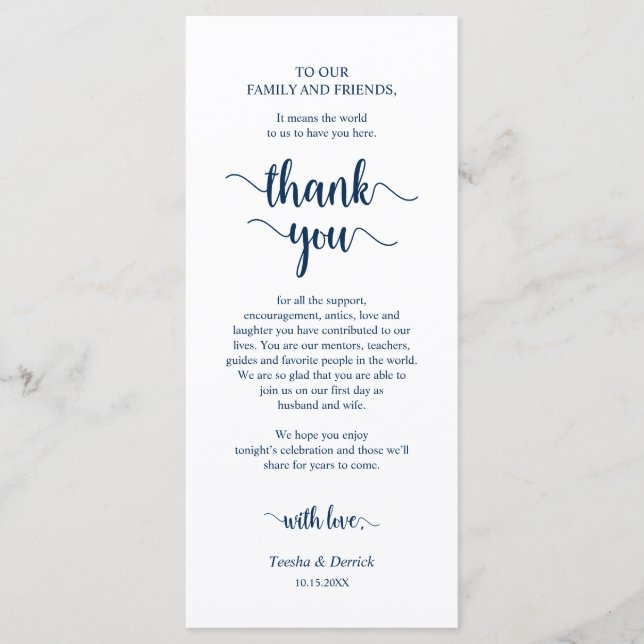 Zum Abendessen Platz Einstellung Vielen Dank, Rust Programm (Vorderseite)