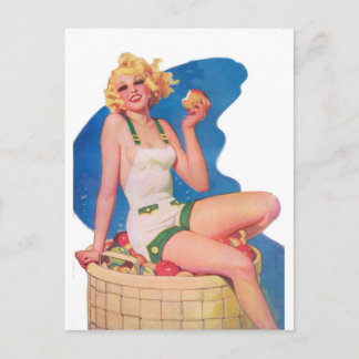 Zum Apple-Warenkorb Postkarte