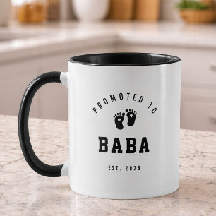 Zum Baba Befördert Neues Großeltern-Geschenk Tasse