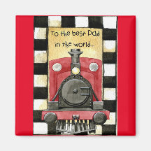 Zum besten Vater Magnet