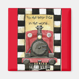 Zum besten Vater Magnet