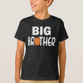 Zum Big Brother Kleinkind Basketballspieler beförd T-Shirt