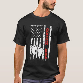 Zum Cookie Est2024 US sa Flag Babydusche empfohlen T-Shirt