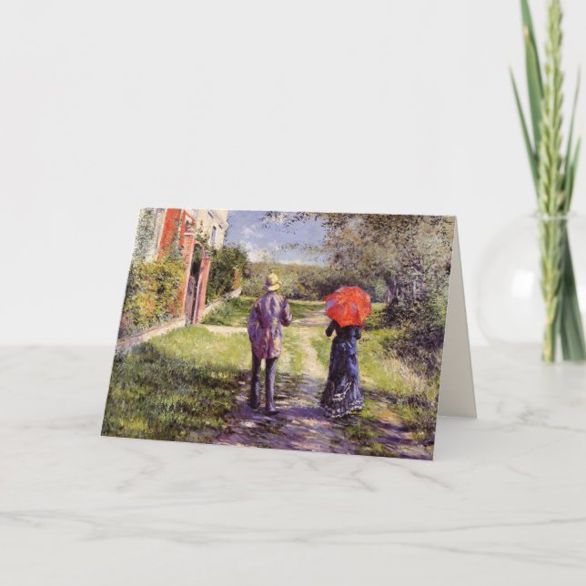 Zum Ehemann am Vatertag. Fine Art Karte (Vorderseite)