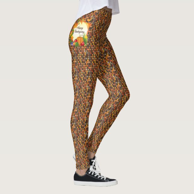 Zum Erntedankfest 5A-13A Optionen Leggings (Rechts)