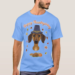 Zum Erntedankfest Ich Hund Lover I Dackel T-Shirt