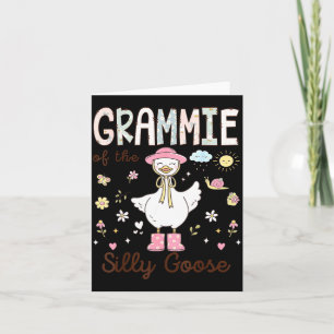 Zum ersten Grammie Alberner Gans Geburtstag Famili Karte