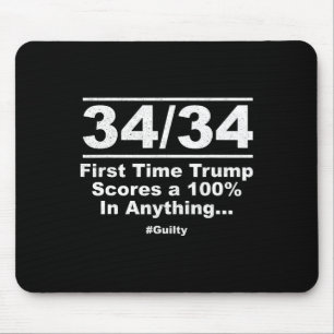 Zum ersten Mal erreicht Trump 100% aller Ny-Strafv Mousepad