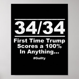 Zum ersten Mal erreicht Trump 100% aller Ny-Strafv Poster
